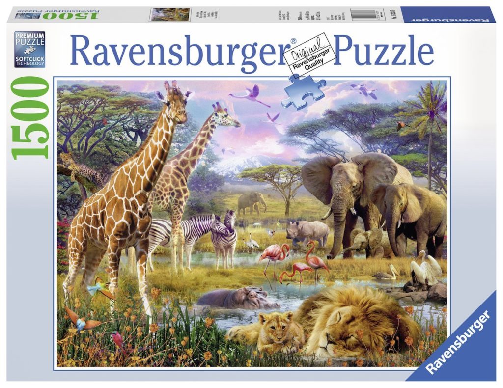 Puzzle von Ravensburger - Buntes Afrika