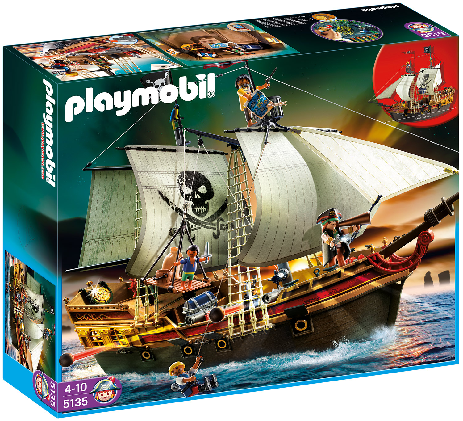 Das Playmobil Piraten-Beuteschiff ist unterwegs! - Family Blog