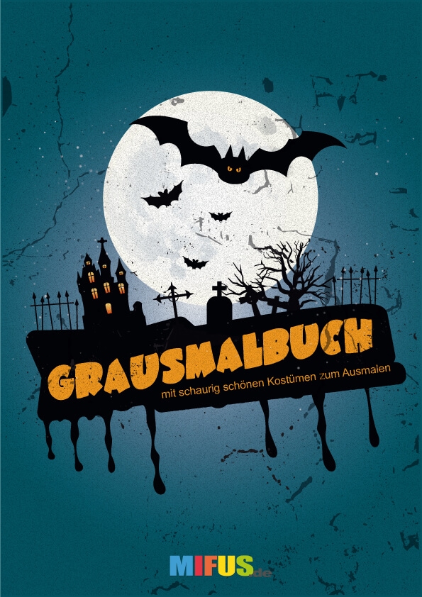 Malbuch kostenlos online Halloween