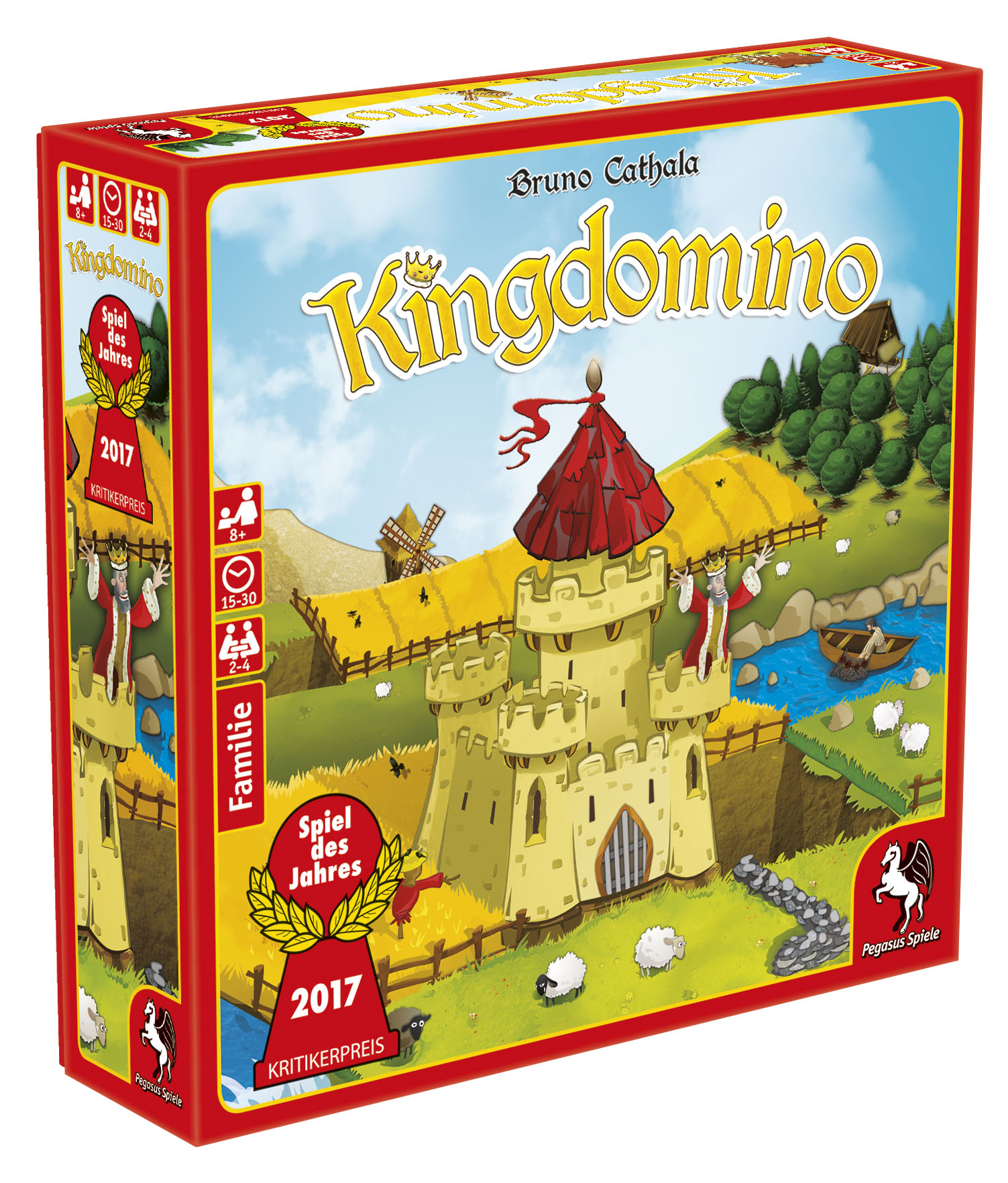 king menu spielzeug Kingdomino - Spiel des Jahres 2017 - ROFU Family Blog