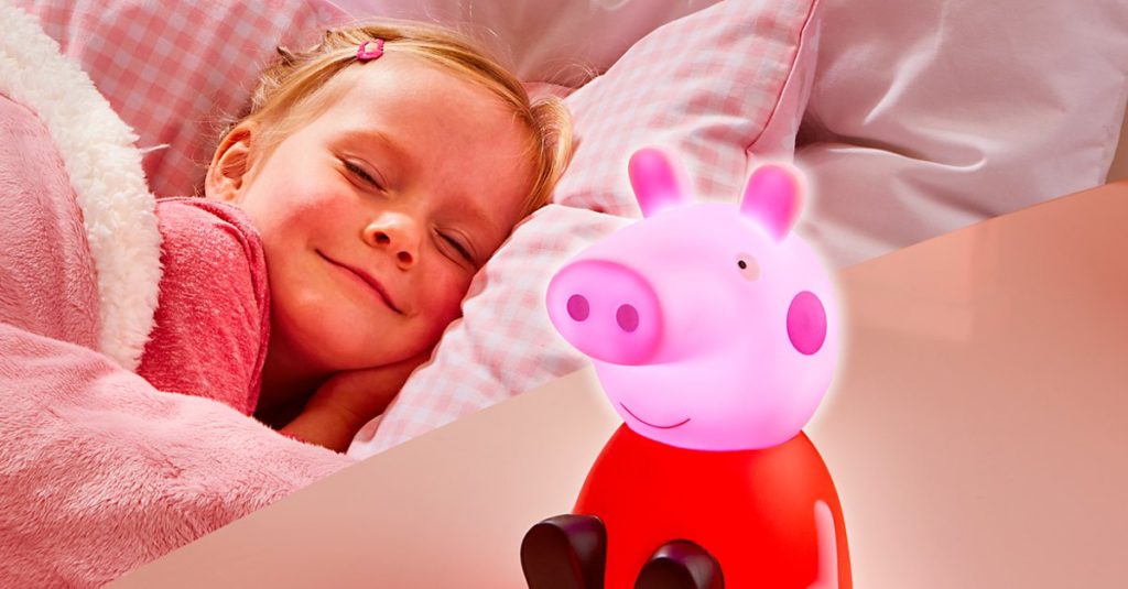 Peppa Wutz als Nachtlicht