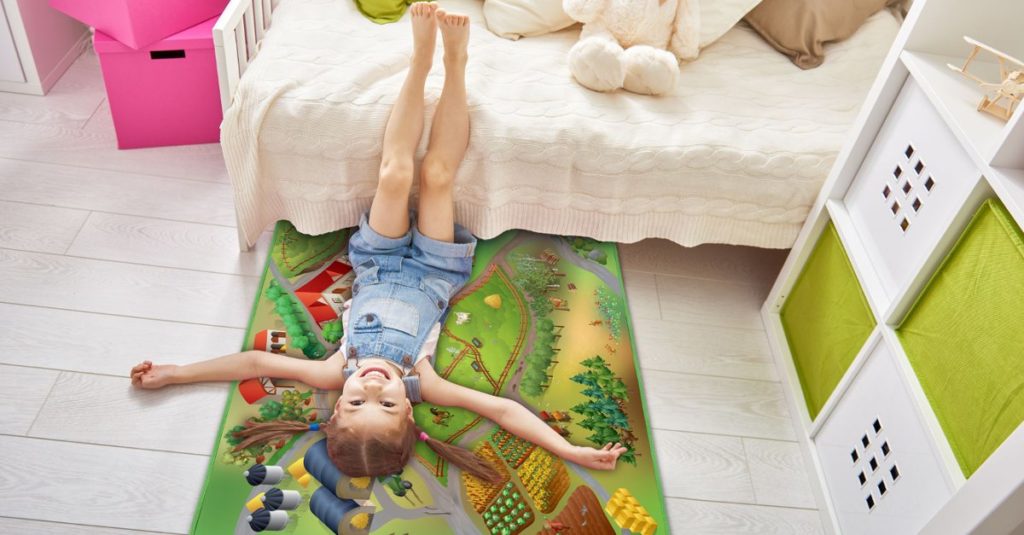 Kinderteppich von HOK SPRL , mit anderen Kinderteppichen kombinierbar
