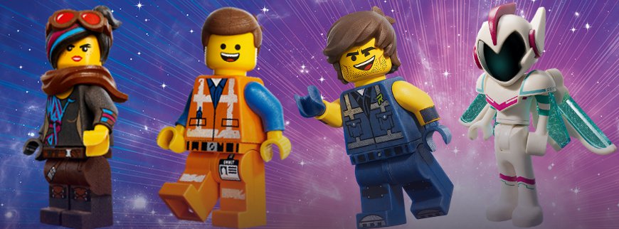 Die Charaktere von Lego Movie 2