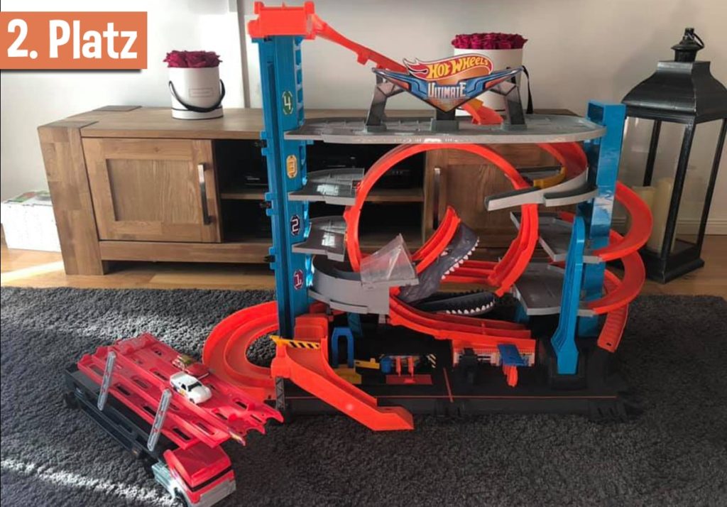2. Platz bei unserer Hot Wheels Track Builder Challenge