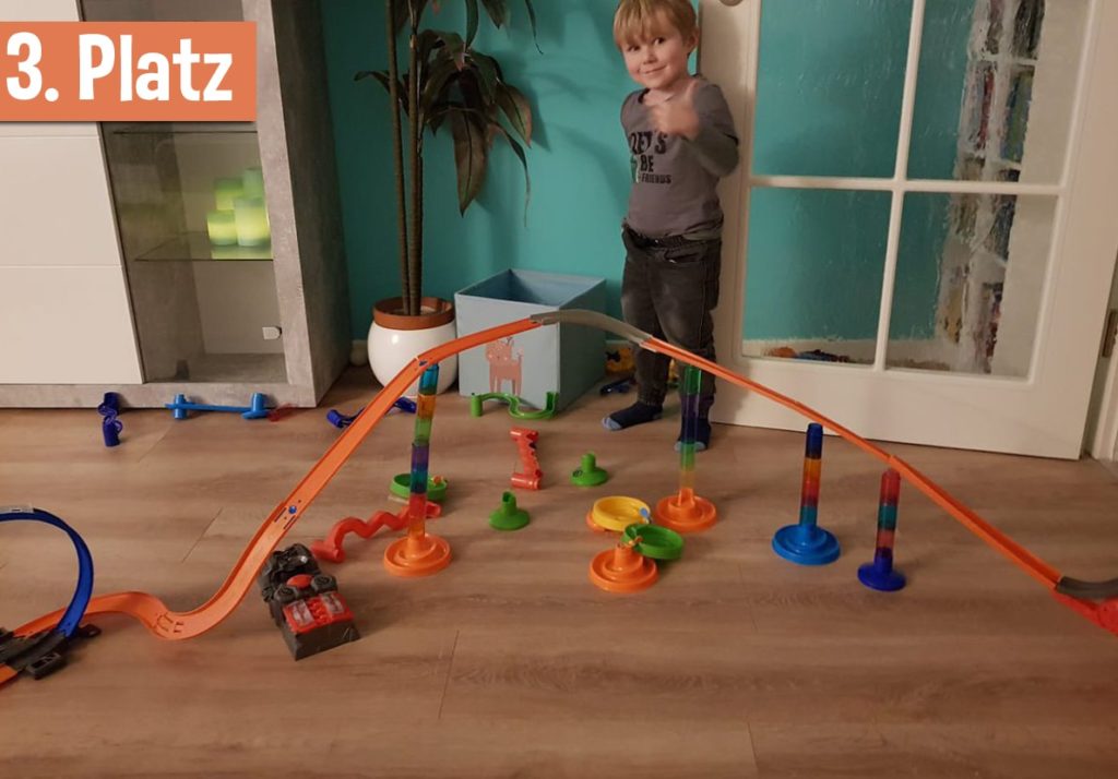 3. Platz bei unserer Hot Wheels Track Builder Challenge
