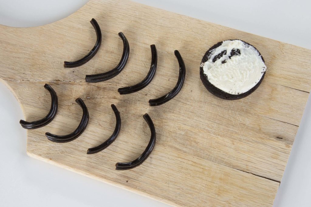 Halloween-Essen - Spinnenmuffins - Schritt 4