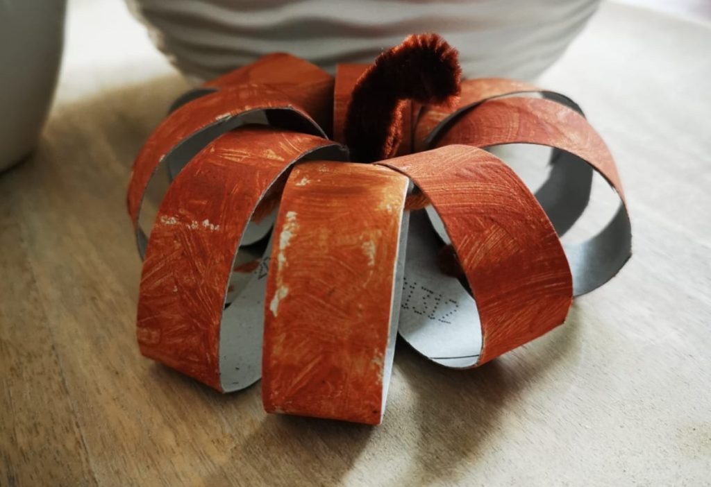 DIY Upcycling Deko Kürbis
