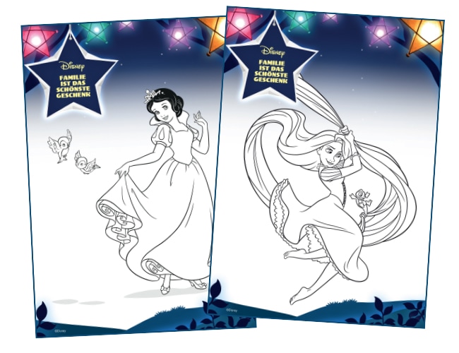 Malvorlagen Disney Princess