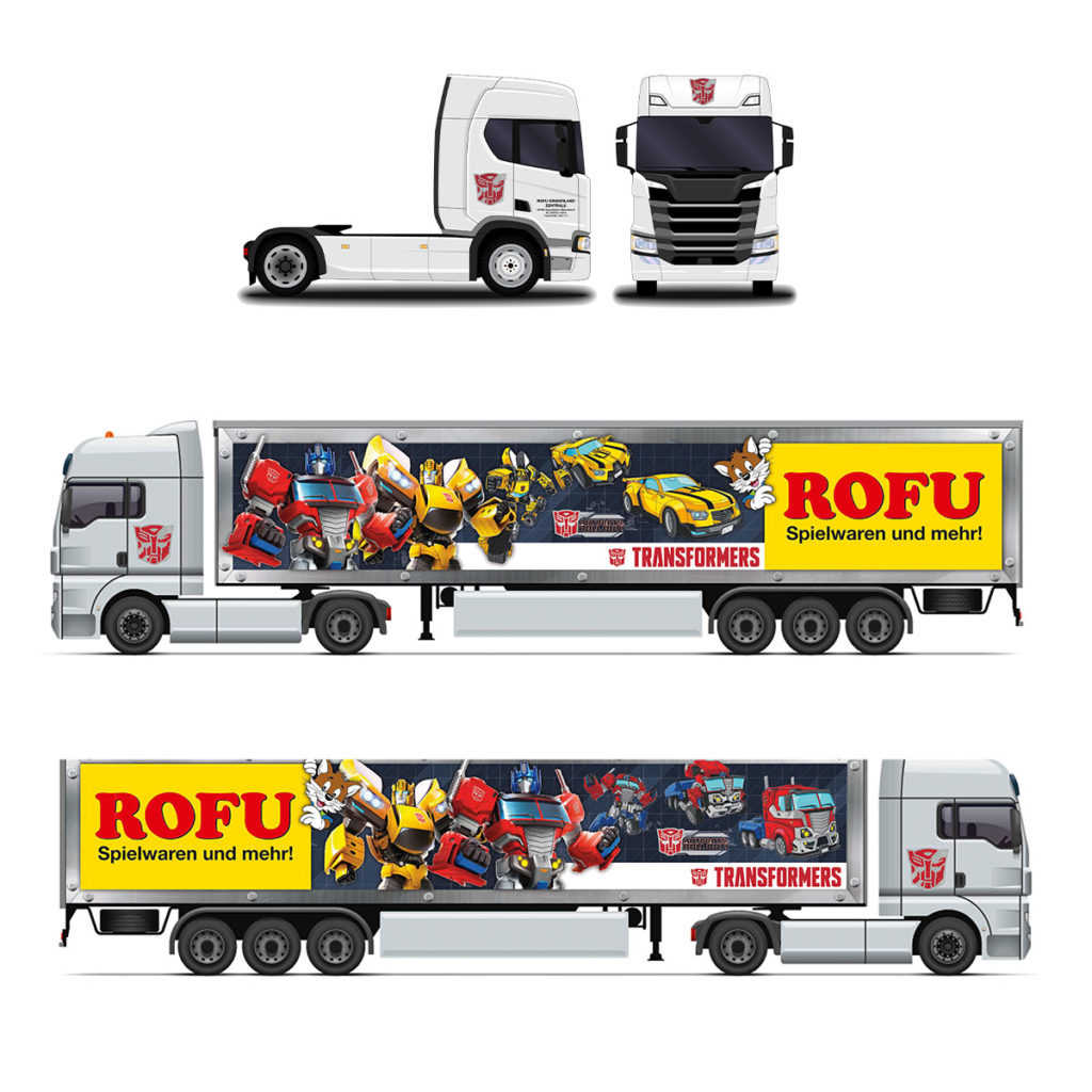 Transformers LKW fertiges Design
