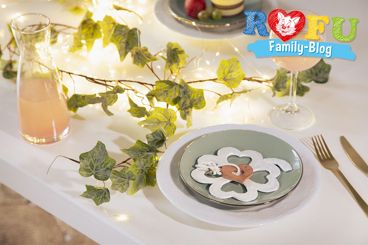 Schnelle & einfache DIY Silvester Tischdeko