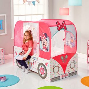 Minnie Mouse Kinderbett, Bus-Design, von Worlds Apart