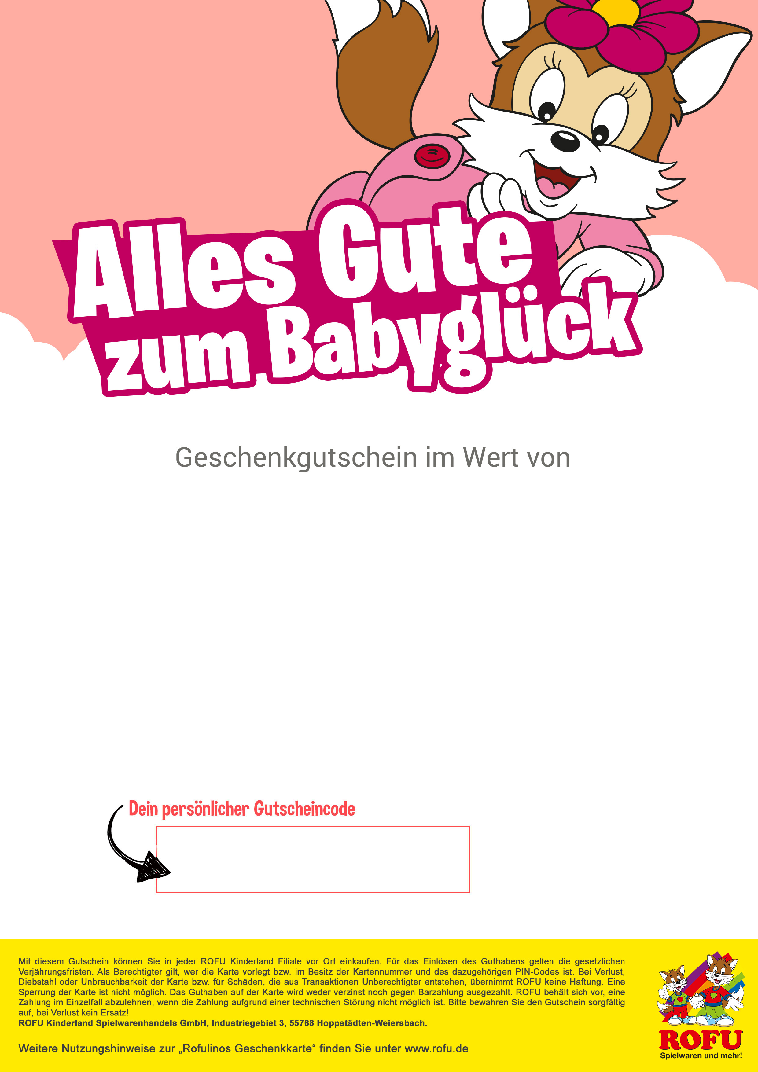 Babyglück Mädchen