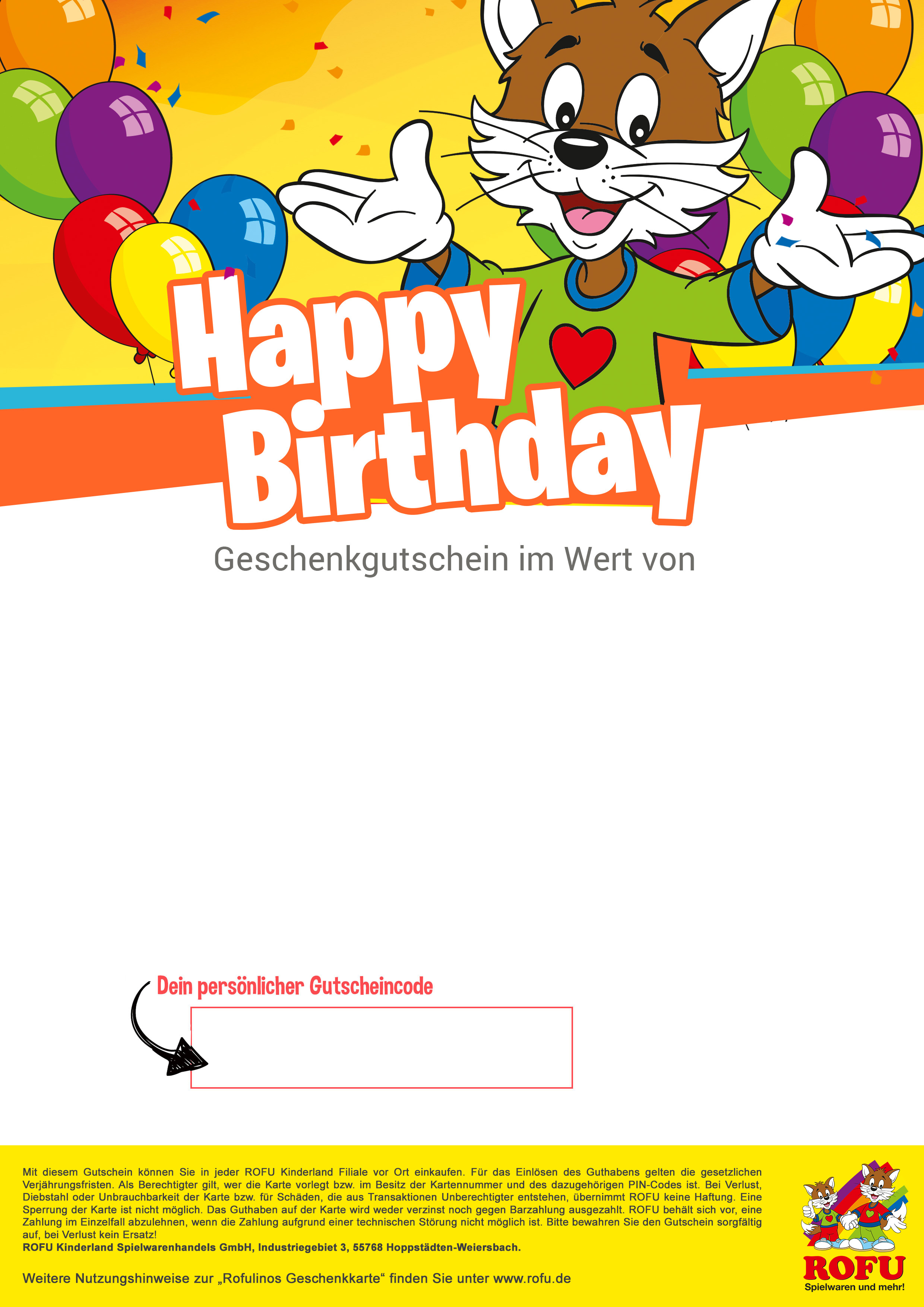 Happy Birthday Rofulino