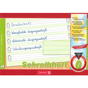 Schreibheft A5 - Lineatur 0