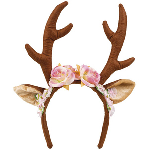 Haarreif - Reh - für Erwachsene - braun