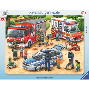 Rahmenpuzzle - Spannende Berufe - 30 Teile - Ravensburger