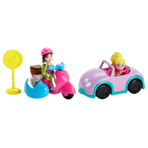 Polly Pocket Pollyville Fahrzeuge