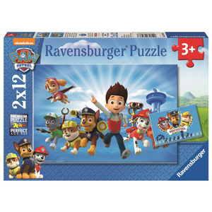 Puzzle-Box - Ryder und die Paw Patrol - 2x 12 Teile