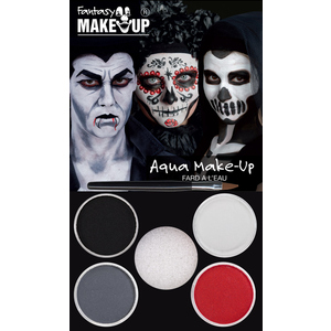 Schminkset - Fantasy Aqua Make-Up  - Monster Family - 6-teilig