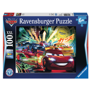 Puzzle - Cars - Neon - 100 XXL Teile