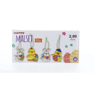 Terrakotta Malset Osterhasenhänger 10-teilig