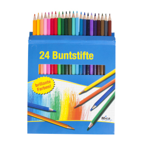 24 Holzbuntstifte von Besttoy