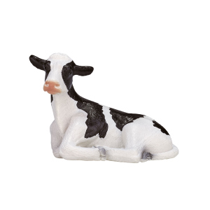 Besttoy Farmland - Holstein-Kalb - liegend - Spielfigur 387082