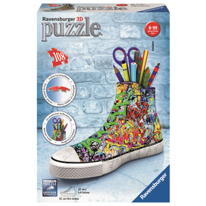 3D Puzzle - Sneaker Graffiti Style - 108 Teile