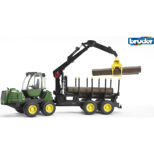 BRUDER 2133 John Deere 1210E Rückezug