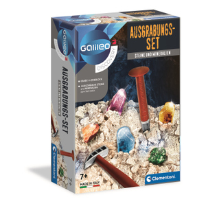 Galileo - Ausgrabungsset Steine - Clementoni