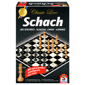 Schach mit großen Figuren