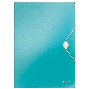Eckspannermappe A4 - WOW - eisblau