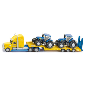 Siku Farmer 1805 - LKW mit New Holland Traktoren - 1:87