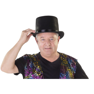 Zylinder  - schwarz - für Erwachsene