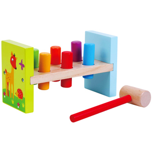 Besttoy - Klopfbank - aus Holz - 21 x 12 x 9 cm