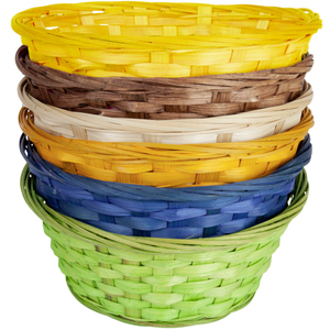 Osterkörbchen - aus Bambus - ca. 20 x 9 cm - 1 Stück