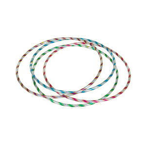 Besttoy - Fun Hoop Reifen mit Streifen - Durchmesser 75 cm - 1 Stück