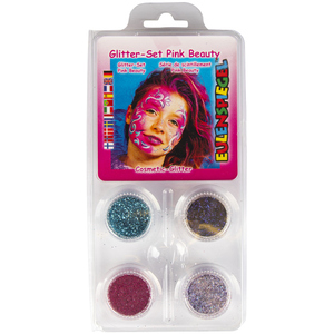 Glitzerset - Pink Beauty - 4-teilig