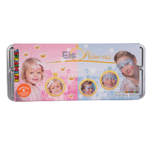 Schminkset - Eisprinzessin - Profi-Aqua Make-up inkl. Zubehör