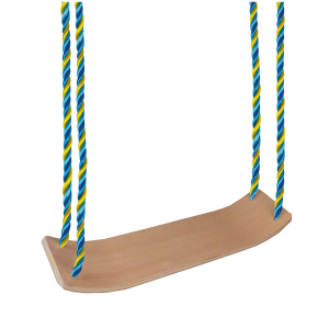 Holz-Brettschaukel - ca. 50 x 13 cm