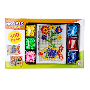 Besttoy - Mosaik Steckspiel - 300 Steckperlen