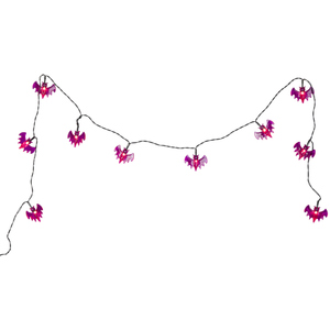 10er LED-Lichterkette - Fledermäuse - ca. 120 cm