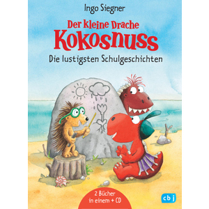 Der kleine Drache Kokosnuss - Die lustigsten Schulgeschichten - Set, 2 Bände mit CD - Band 7
