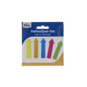 Haftnotizen-Set - Pfeile - ca. 7 x 2,1 cm 
