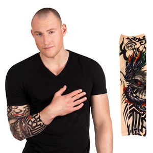 Tattoo-Ärmel - Totenkopf - 1 Stück