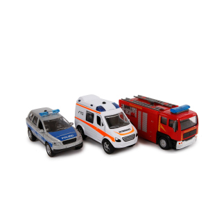 Einsatzfahrzeuge - Modellauto - 1 Stück - verschiedene Modelle