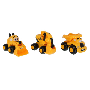 Besttoy - Baufahrzeuge - 3 Stück - 1 Set