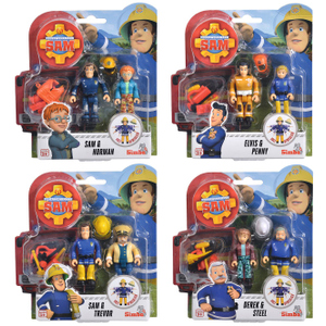 Feuerwehrmann Sam - Figurenset - 2 Stück - 1 Set