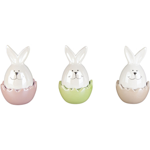 Dekohase - aus Keramik - 8 x 8 x 13,5 cm - 1 Stück