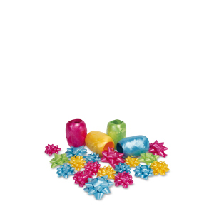 Eiknäuel- und Schleifenset - bunt - 22-teilig